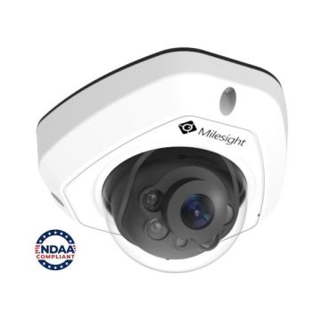 Milesight MS-C8173-PD: AI vandal-proof mini dome κάμερα με ανάλυση 4K, νυχτερινή λήψη Starlight και ενσωματωμένη ευφυΐα