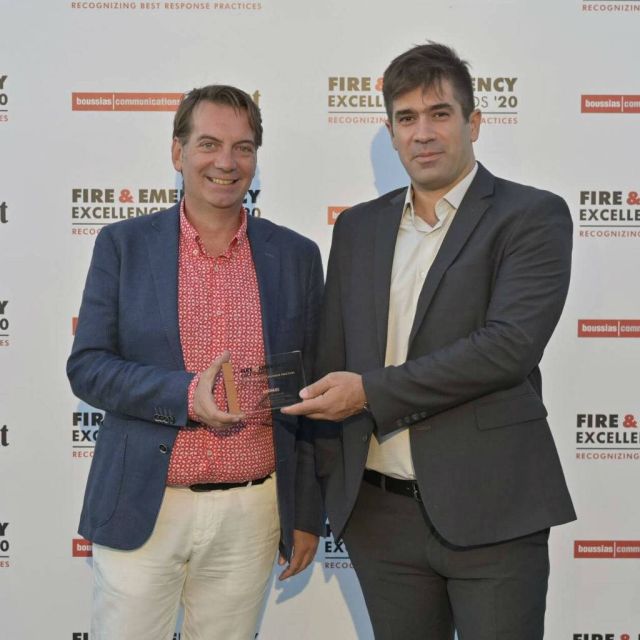 Βράβευση της OLYMPIA ELECTRONICS A.E. από τα FIRE & EMERGENCY EXCELLENCE AWARDS ‘20