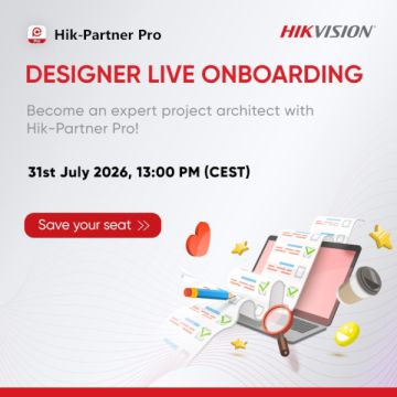 Η Hikvision πραγματοποίει ένα Designer Live Training