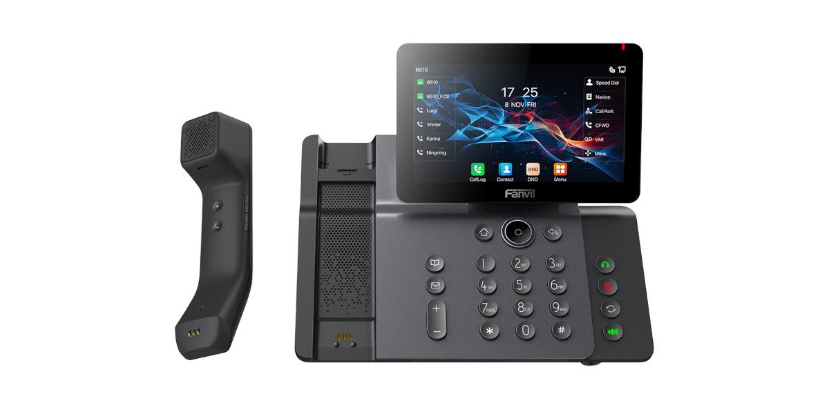 Fanvil V66 Pro: BusinessIP τηλέφωνο με δυνατότητες φωνητικής και οπτικής επικοινωνίας