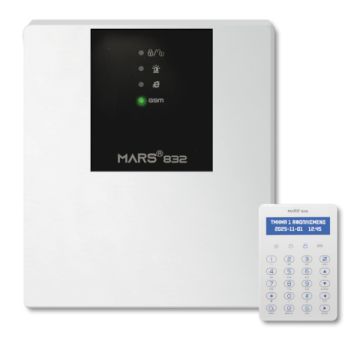 MARS-832 LAN: Έξυπνο σύστημα συναγερμού με Wi-Fi και ελληνικό μενού