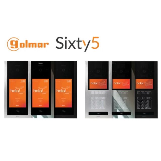 Golmar Sixty5 Panel Series: Έλεγχος εισόδου με ανθεκτικότητα σε βανδαλισμούς & τεχνολογία αιχμής από την Rakson