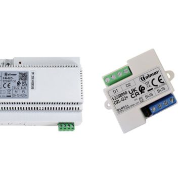 Kit θυροτηλεόρασης Golmar για 4 διαμερίσματα