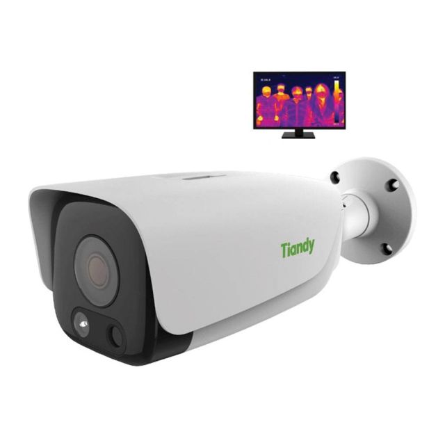 Θερμική κάμερα διπλού φάσματος από την Tiandy με 4MP ανάλυση και φωνητική προειδοποίηση