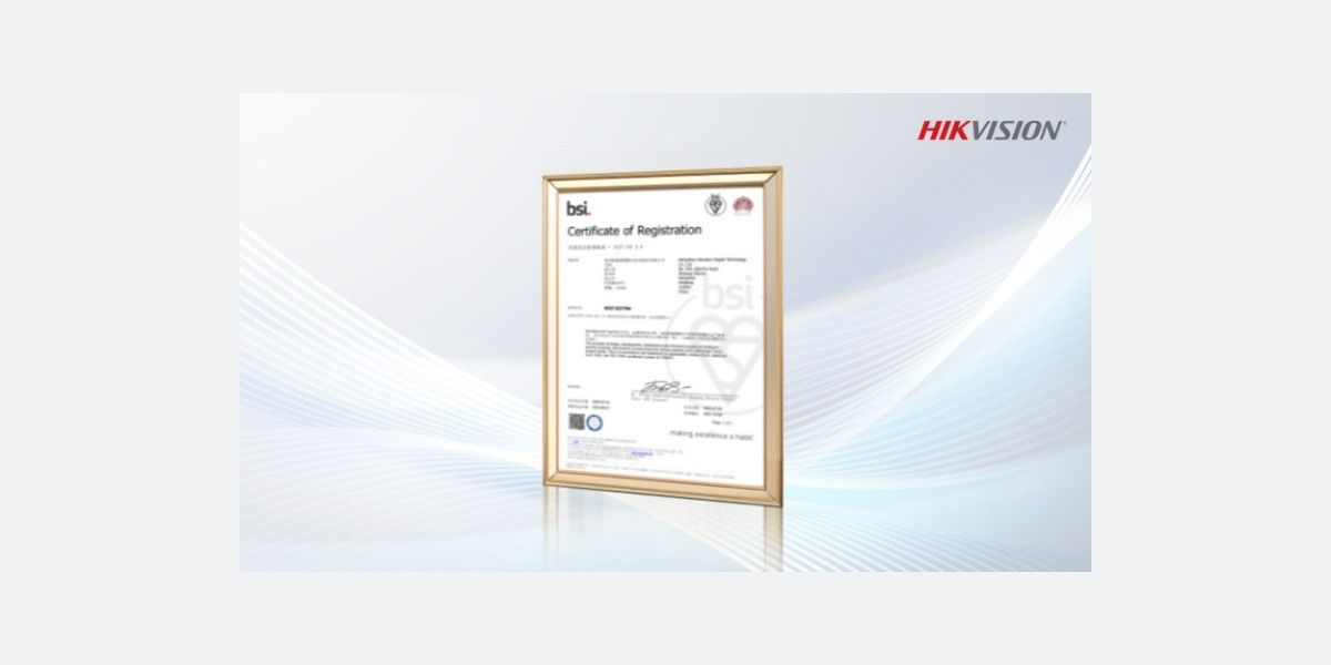 Η Hikvision ανάμεσα στις πρώτες εταιρείες παγκοσμίως που έλαβαν την πιστοποίηση NIST CSF 2.0