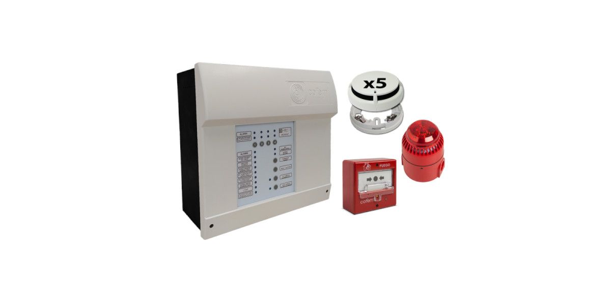 Cofem IRON02 Pack: Ολοκληρωμένη λύση συμβατικής πυρανίχνευσης από την Force