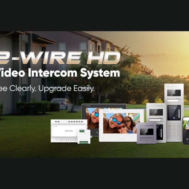Hikvision: Αναβαθμίστε την ασφάλεια των κατοικιών σας με το 2-Wire HD Video Intercom System