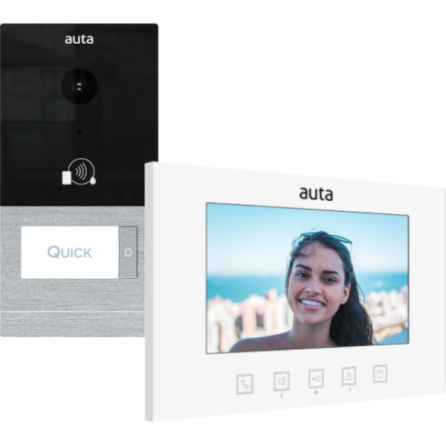 Auta Quick: Νέο kit θυροτηλεόρασης 2 καλωδίων για μονοκατοικίες!