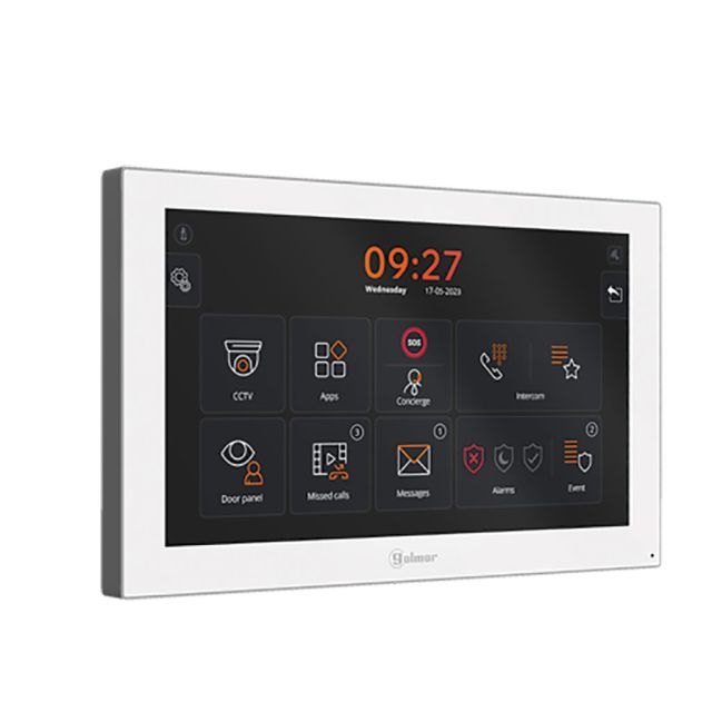 Golmar IP Edge G+: Νέες οθόνες θυροτηλεόρασης 7”