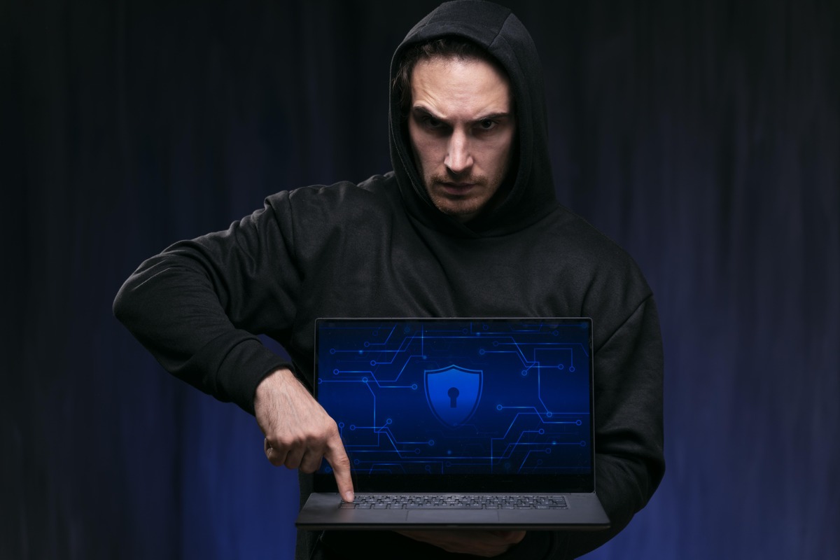 hacker laptop