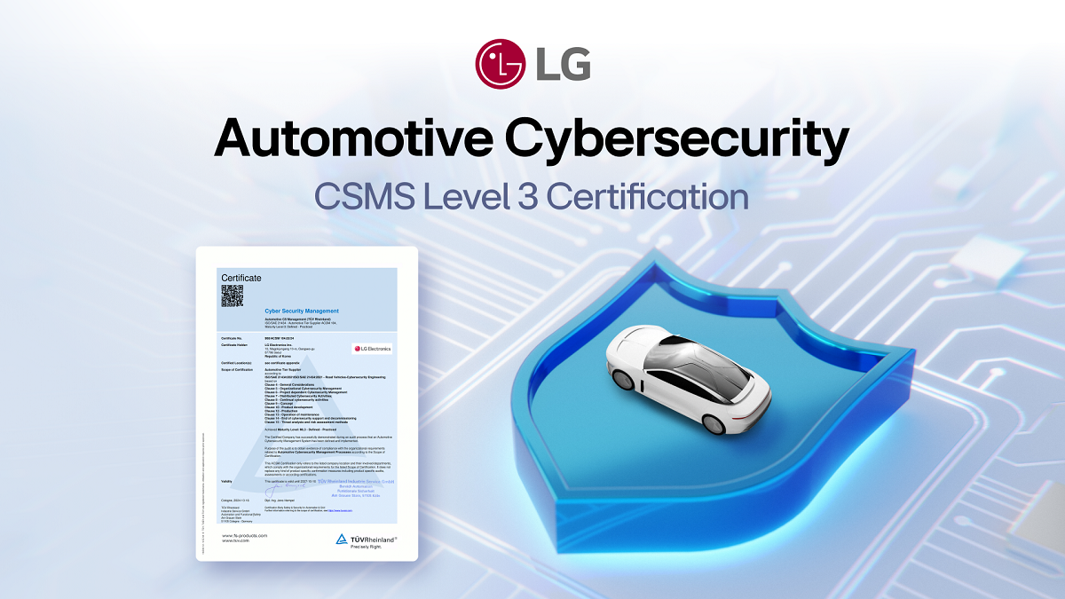 LG Cybersecurity CSMS ASPICE 2